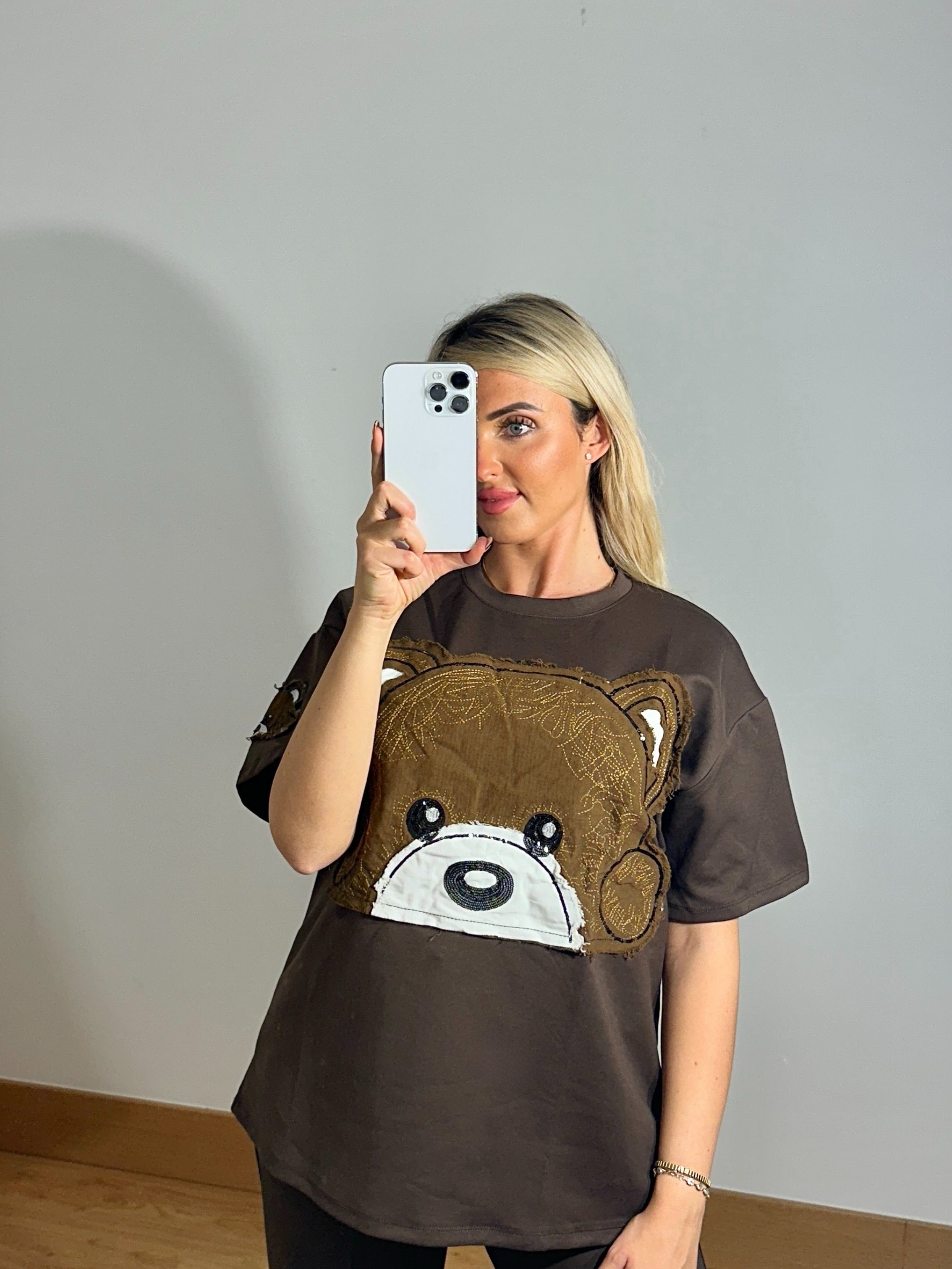 CAMISETA TEDDY LUXE