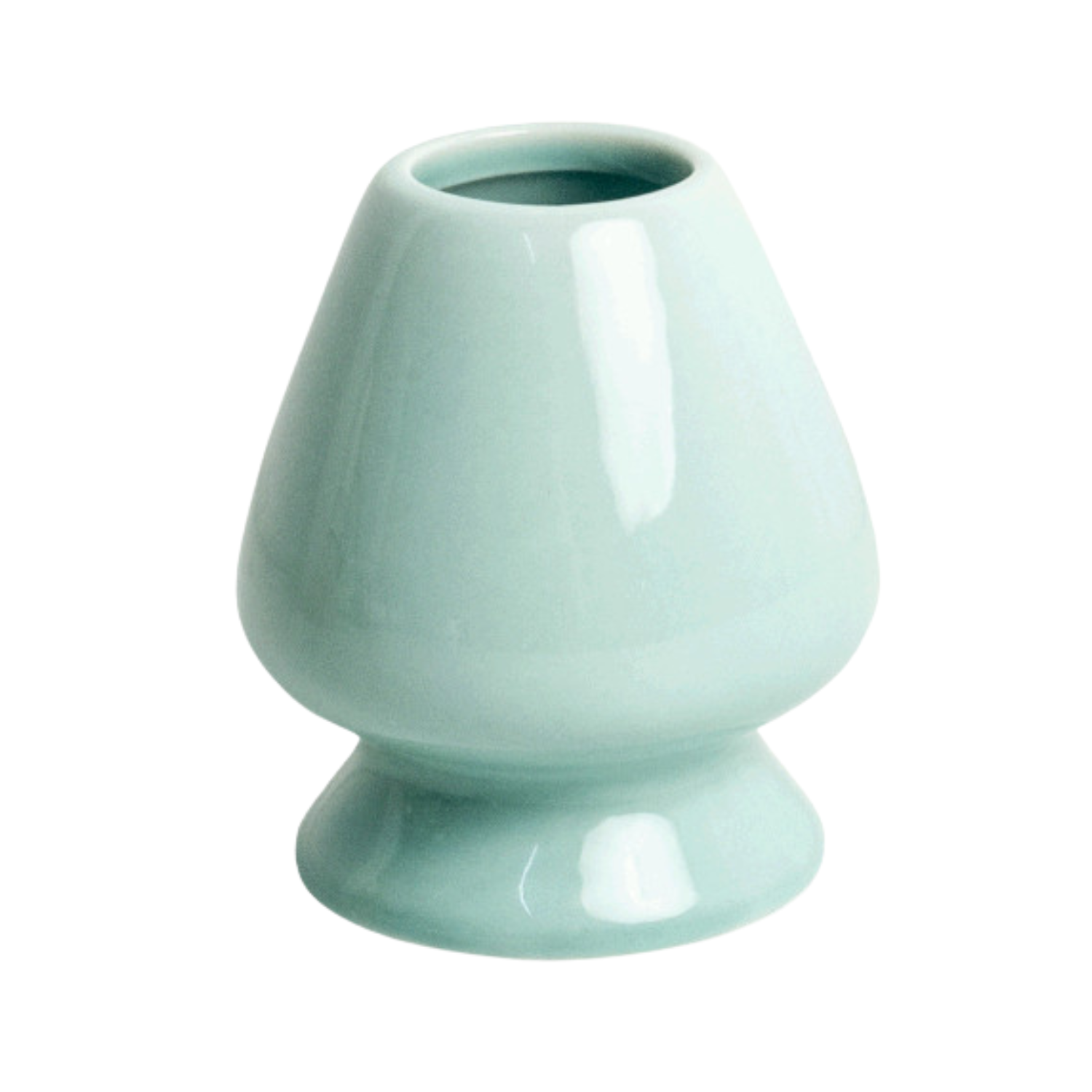 Chasentate Verde Menta — Soporte para Chasen de Matcha