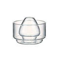 Set Chawan de Cristal Doble Pared — Cuenco Matcha en Vidrio