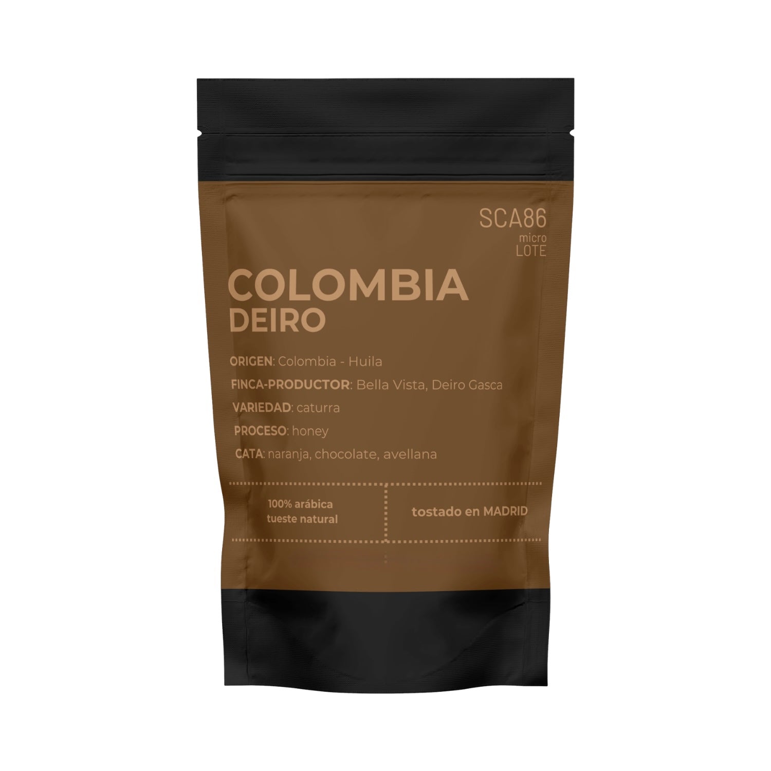 Colombia Deiro — Café de Especialidad SCA 86