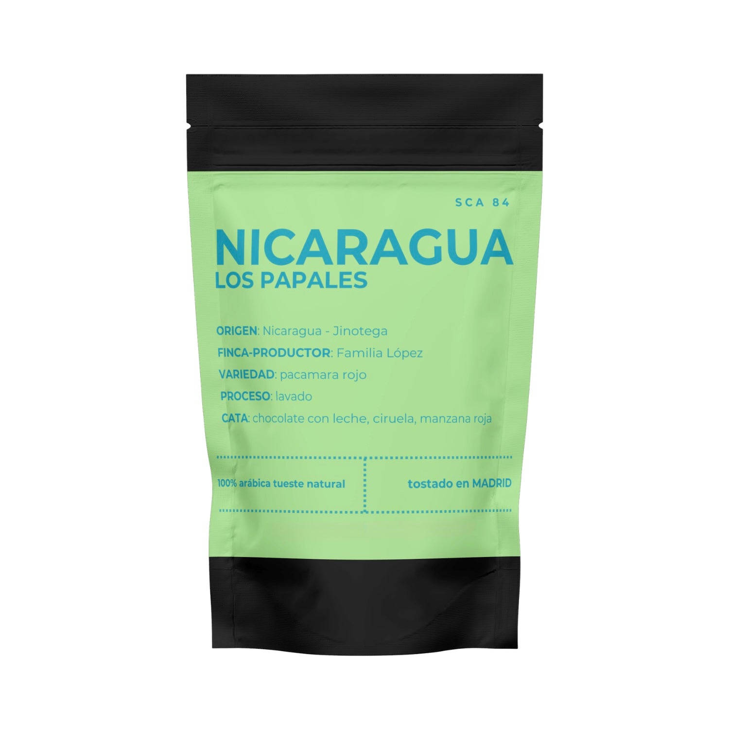Nicaragua Los Papales — Café de Especialidad SCA 84