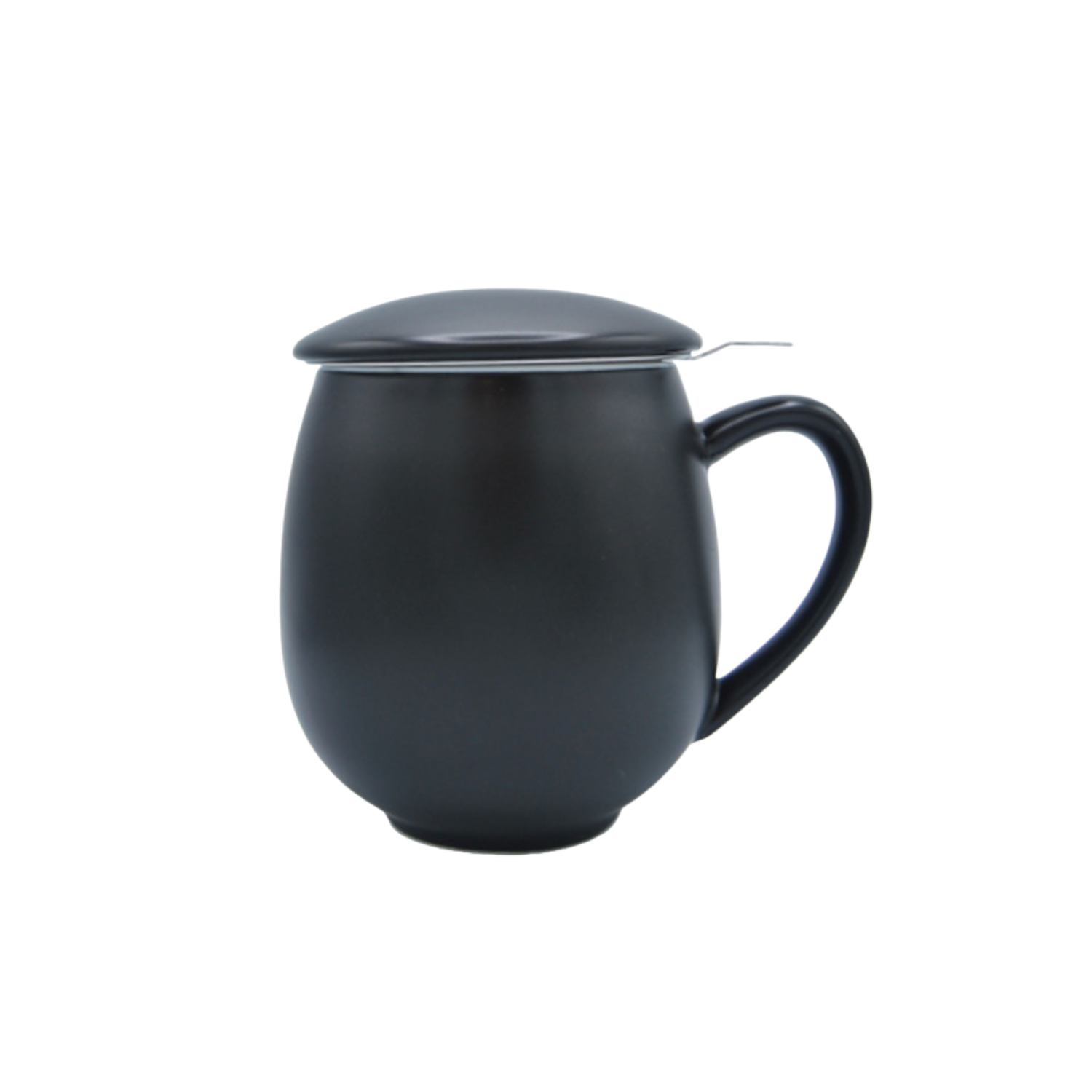 Mug con Infusor Negro — Taza para Té