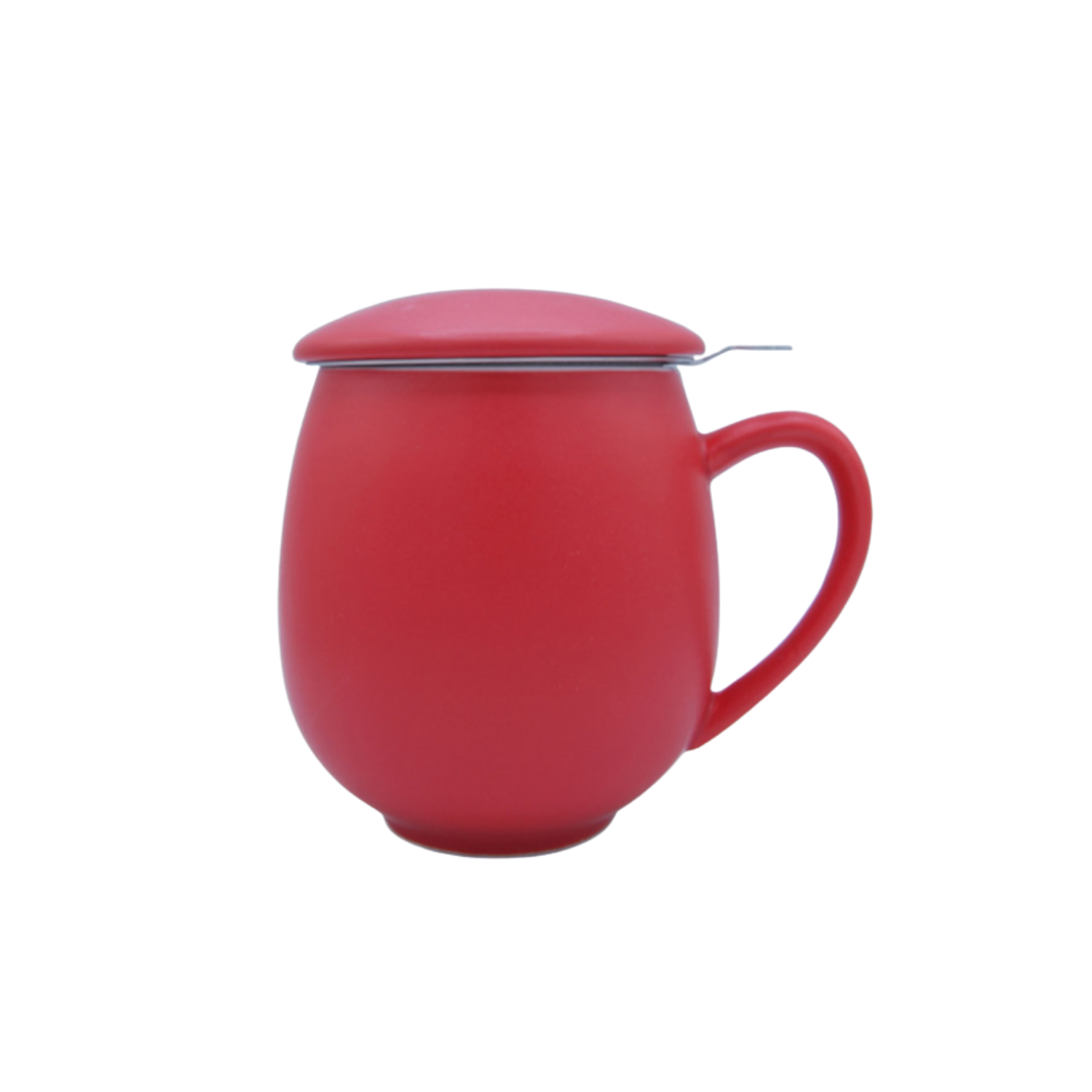 Mug con Infusor Rojo — Taza para Té